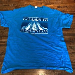 Blue cruise t shirt from royal Caribbean